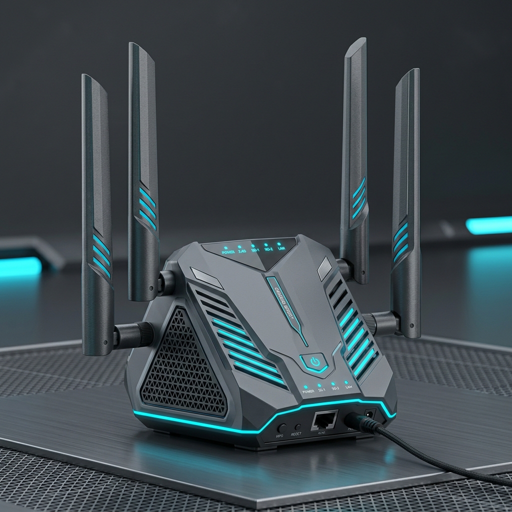 Gaming Turbo Tri-Band Wi-Fi 6 Repeater